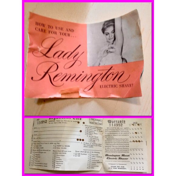 Vtg Electric Shaver - Picture 2 of 9